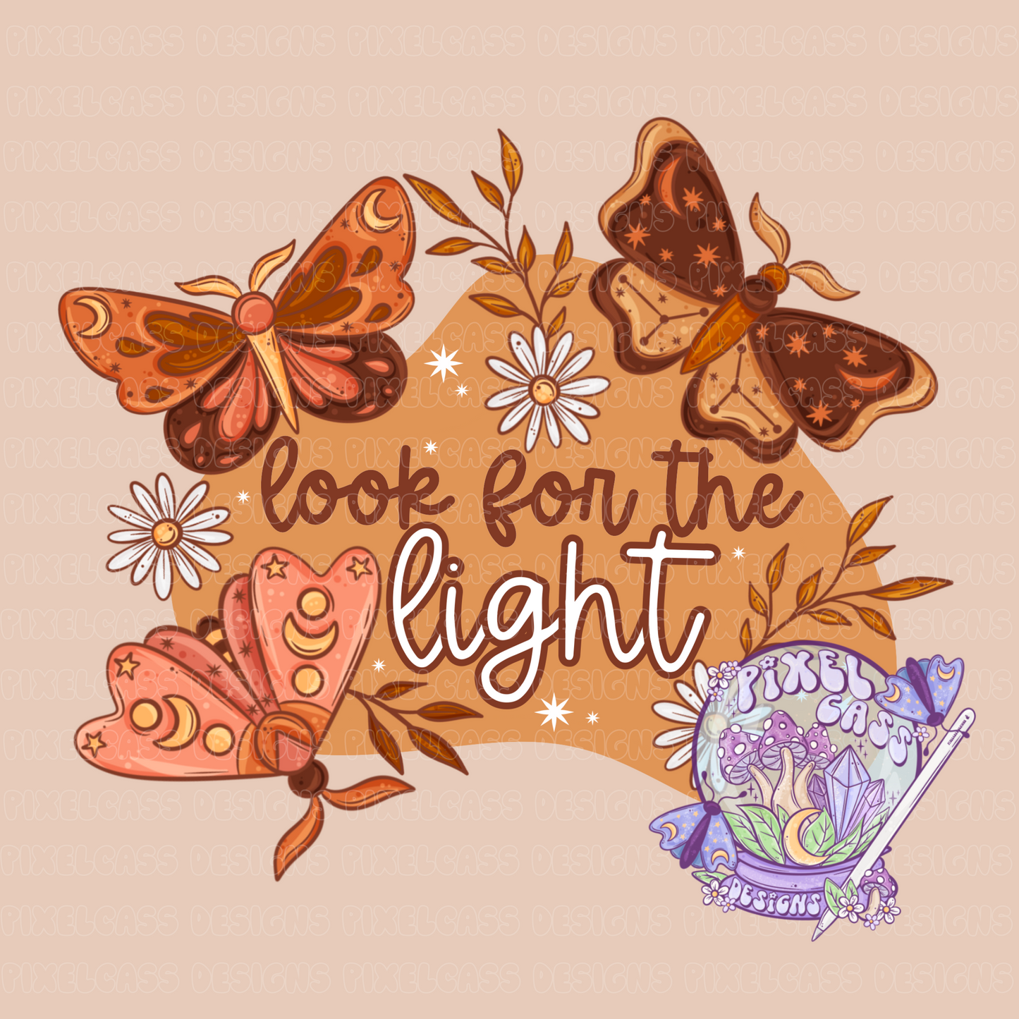 Look For The Light PNG SUBLIMATION