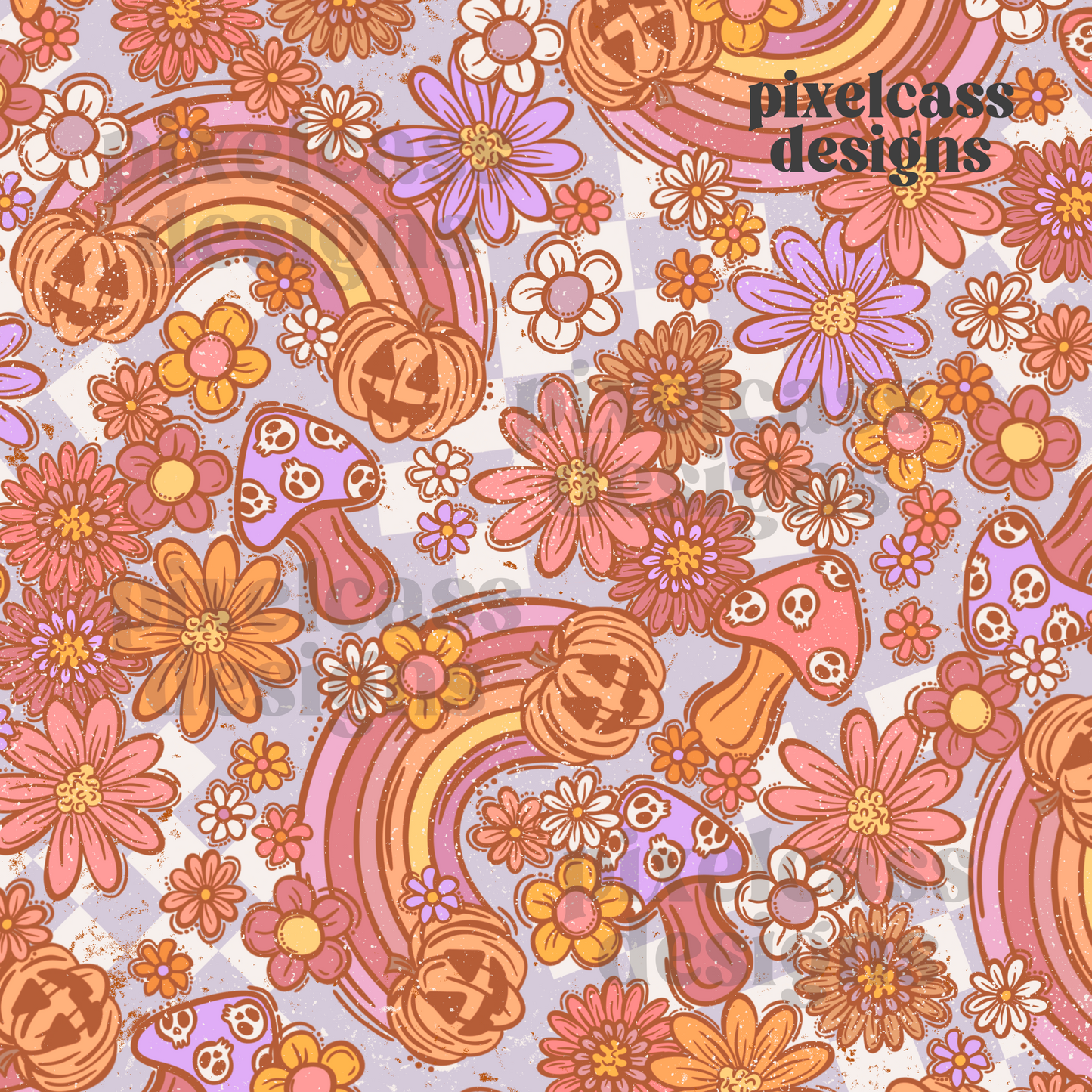 Retro Spooky Floral*