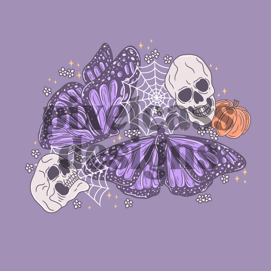 Spooky Butterflies PNG SUBLIMATION