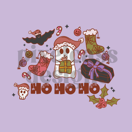 Spooky Christmas PNG SUBLIMATION