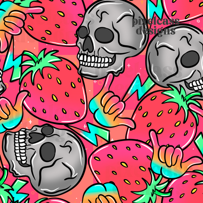 Strawberry Skulls