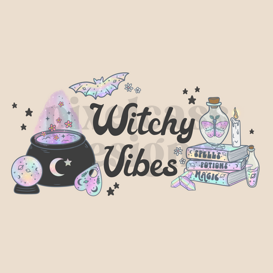 Witchy Vibes PNG SUBLIMATION